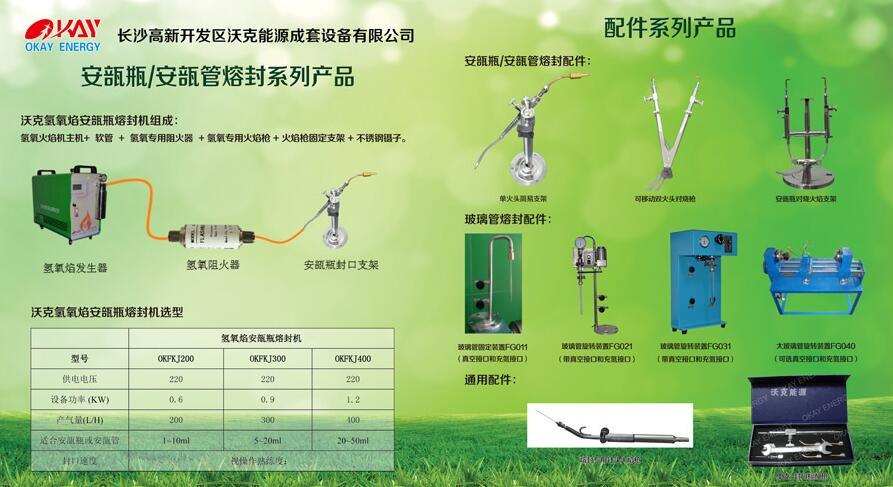 沃克攜最新玻璃管熔封系列產品參加2016重慶材料展